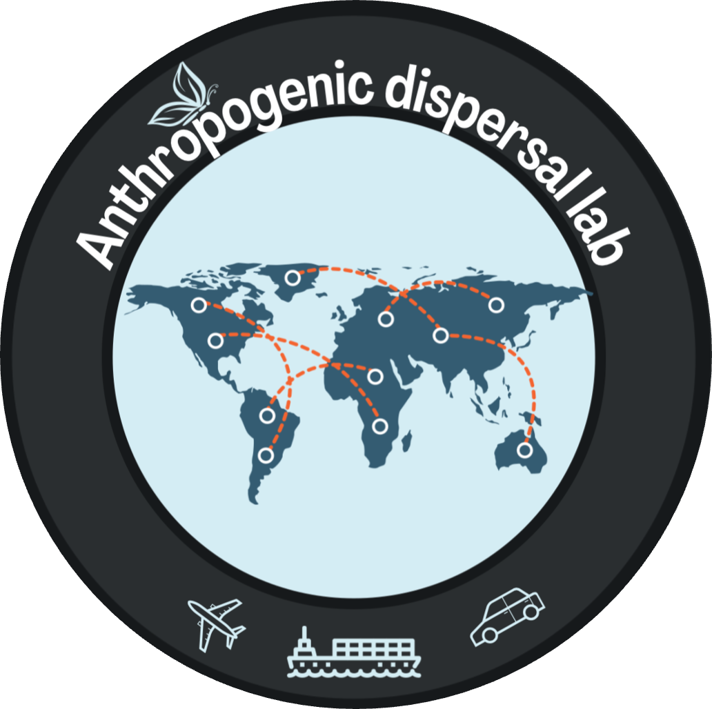Anthropogenic Dispersal Lab Logo